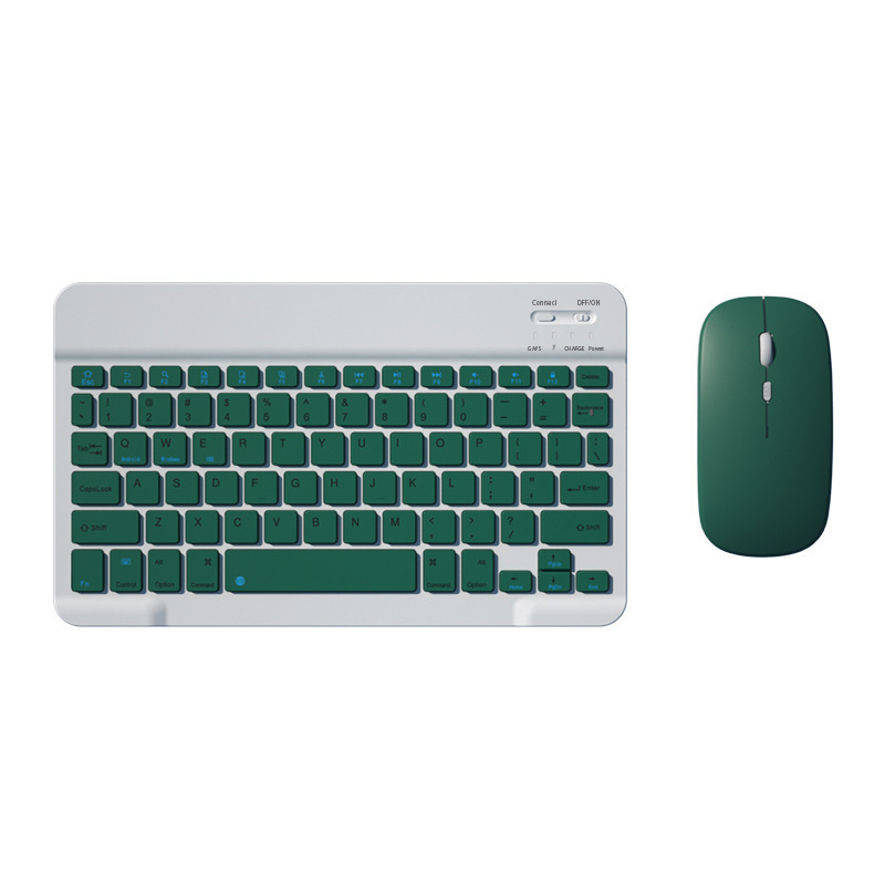 Suitable for Apple Huawei Mobile Phone Tablet Bluetooth Keyboard and Mouse Set Wireless Portable Office Learning Keyboard and Mouse Set