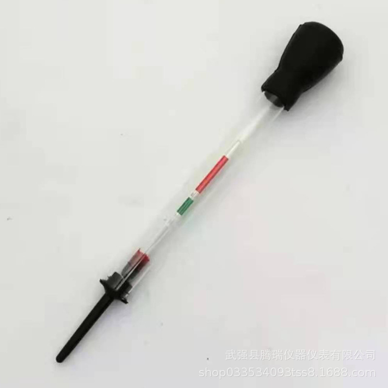 Electrolyte hydrometer suction hydrometer battery car battery electrohydraulic hydrometer 1.1-1.3 density meter