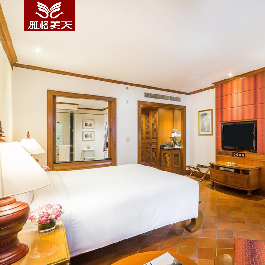 Customized Hotel Bedroom Furniture Packages, Customized House B&B Hotel Model Room Furniture Projects