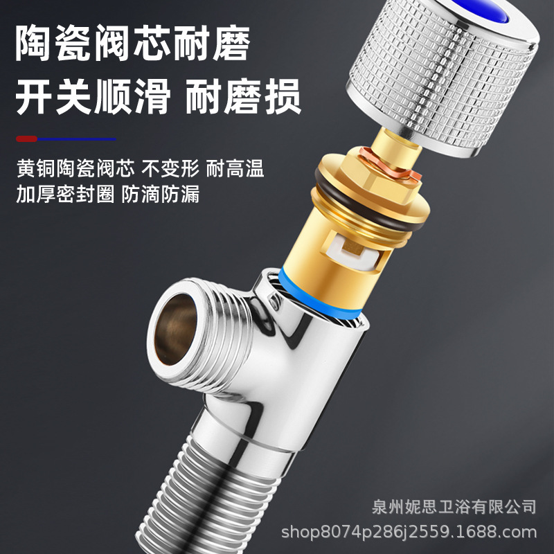 Faucet valve core valve core valve all copper single cold and hot kitchen faucet switch handle handle accessories general
