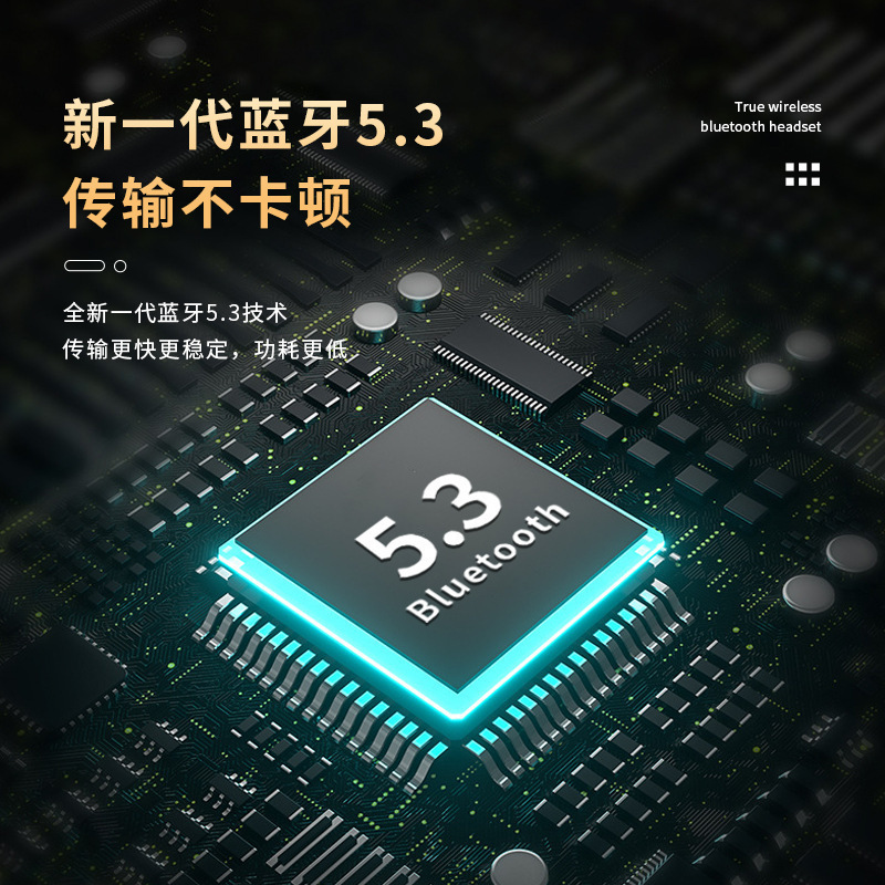 Cross-border M10 Bluetooth Headset Long Endurance TWS Large Power E-sports Game Low Latency Headset Source Worker