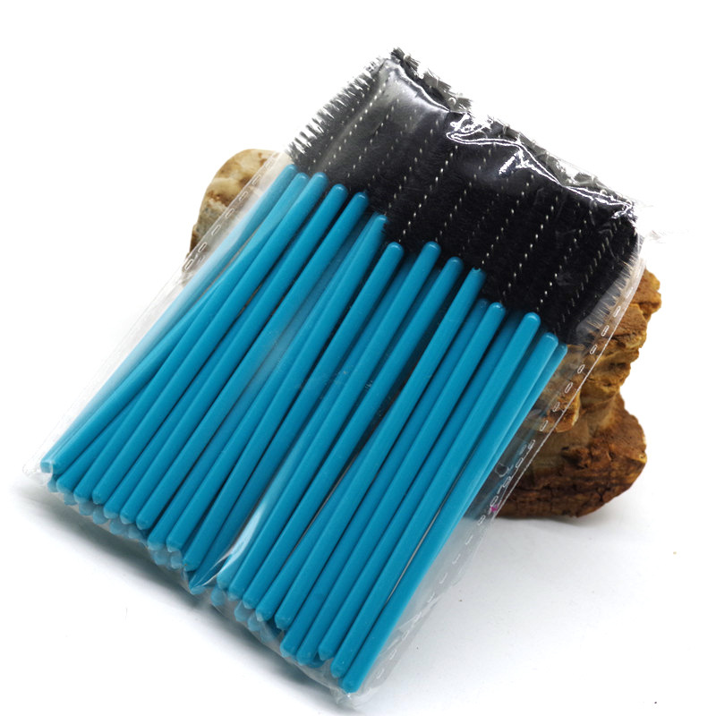 Wholesale Grafting Eyelash Brush Solid Rod Portable Makeup Brush Nylon Eyelash Brush Eyebrow Brush Makeup Brush Tool