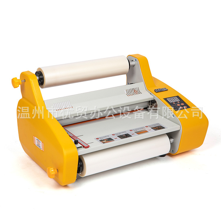 New PET film laminating machine wholesale roll-to-roll manual FM3520 factory upgraded version film sealing machine