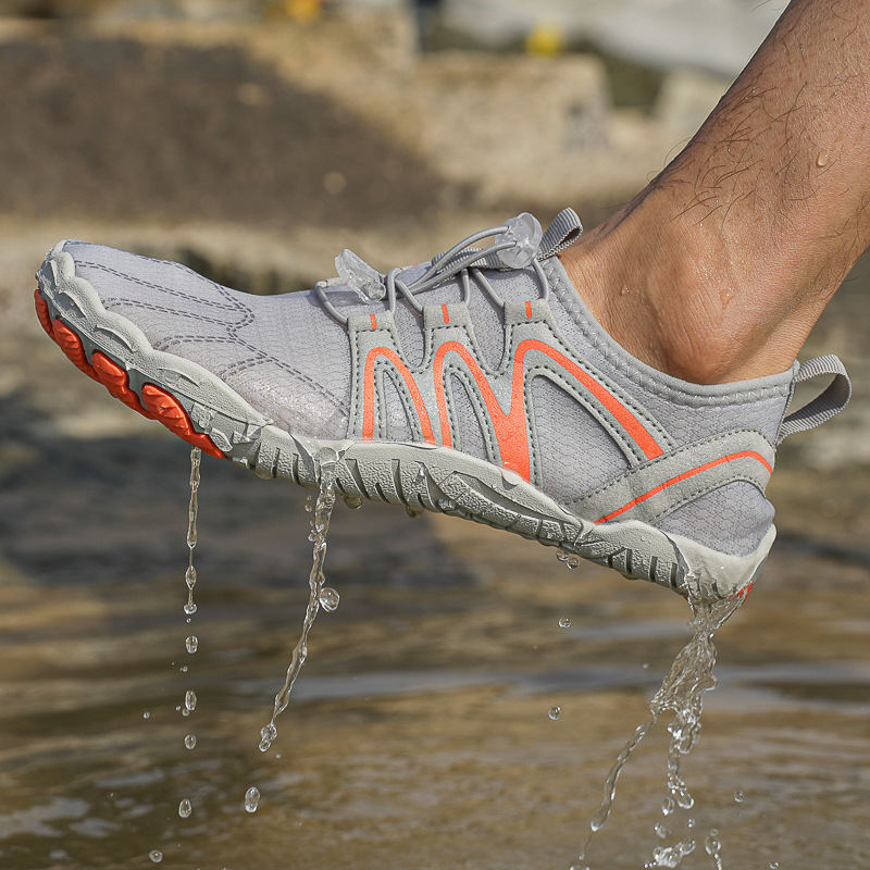 2025 Outdoor Five-Finger Barefoot Shoes Barefoot Shoes Hiking Shoes Surfing Rafting Hiking Climbing Shoes Men and Women Wading Shoes