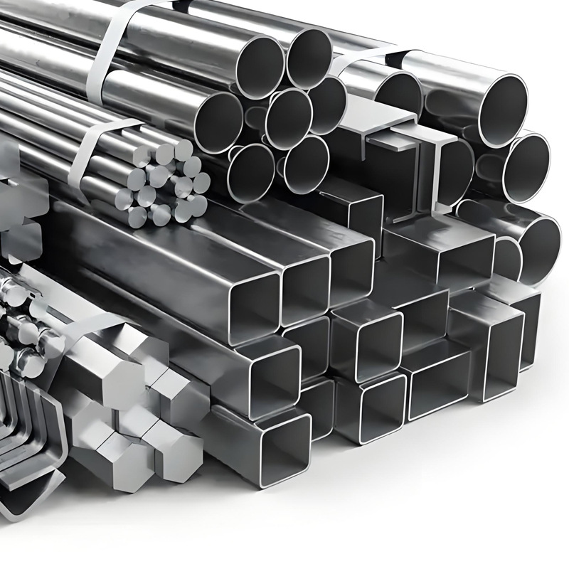 201 304 316 Stainless Steel Steel Pipe Rectangular Pipe Round Pipe Special-Shaped Pipe Wholesale Customized Pipe Raw Material Manufacturer