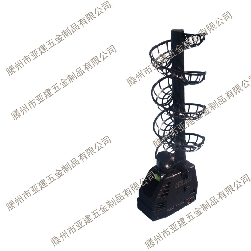 Tennis Self-Training Tennis Ball Throwing Machine Self-Service Single Person with Ball Catching Swing Practice Device Multi-Ball Training Ball Serving Machine