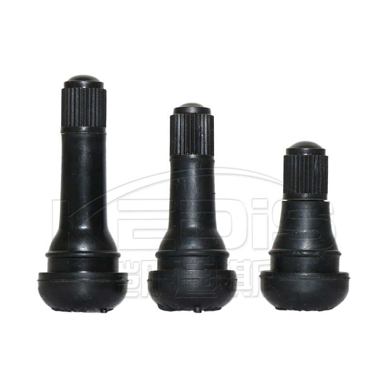 Factory Direct Sales Alloy with Valve Core Vacuum Tire Valve Rubber Tr414 Tr413 Car Tire Valve
