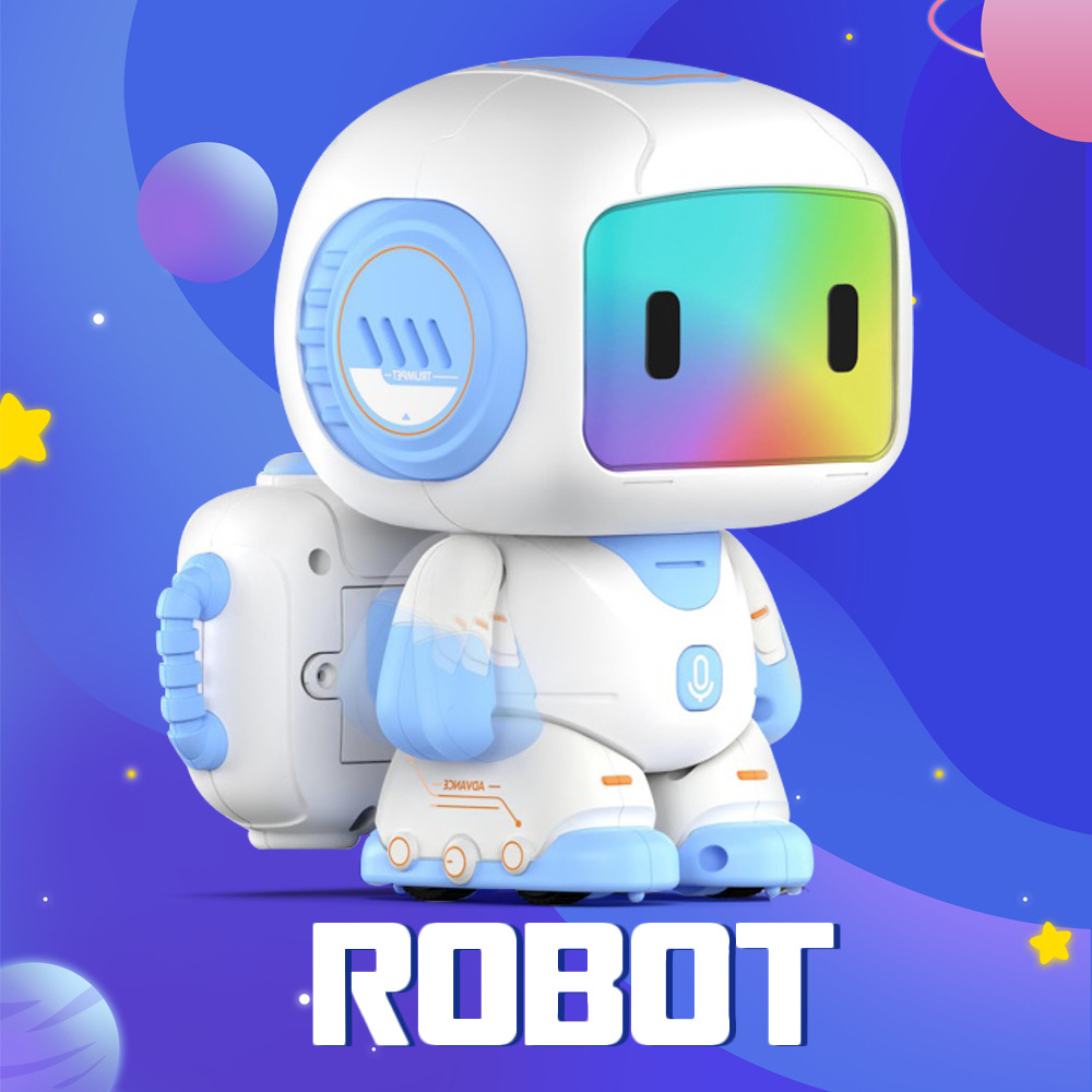 Интеллектуальный робот с удалённым управлением для родителей и детей, интерактивный образовательный игрушечный аппарат, машинное обучение, многофункциональные игрушки оптом