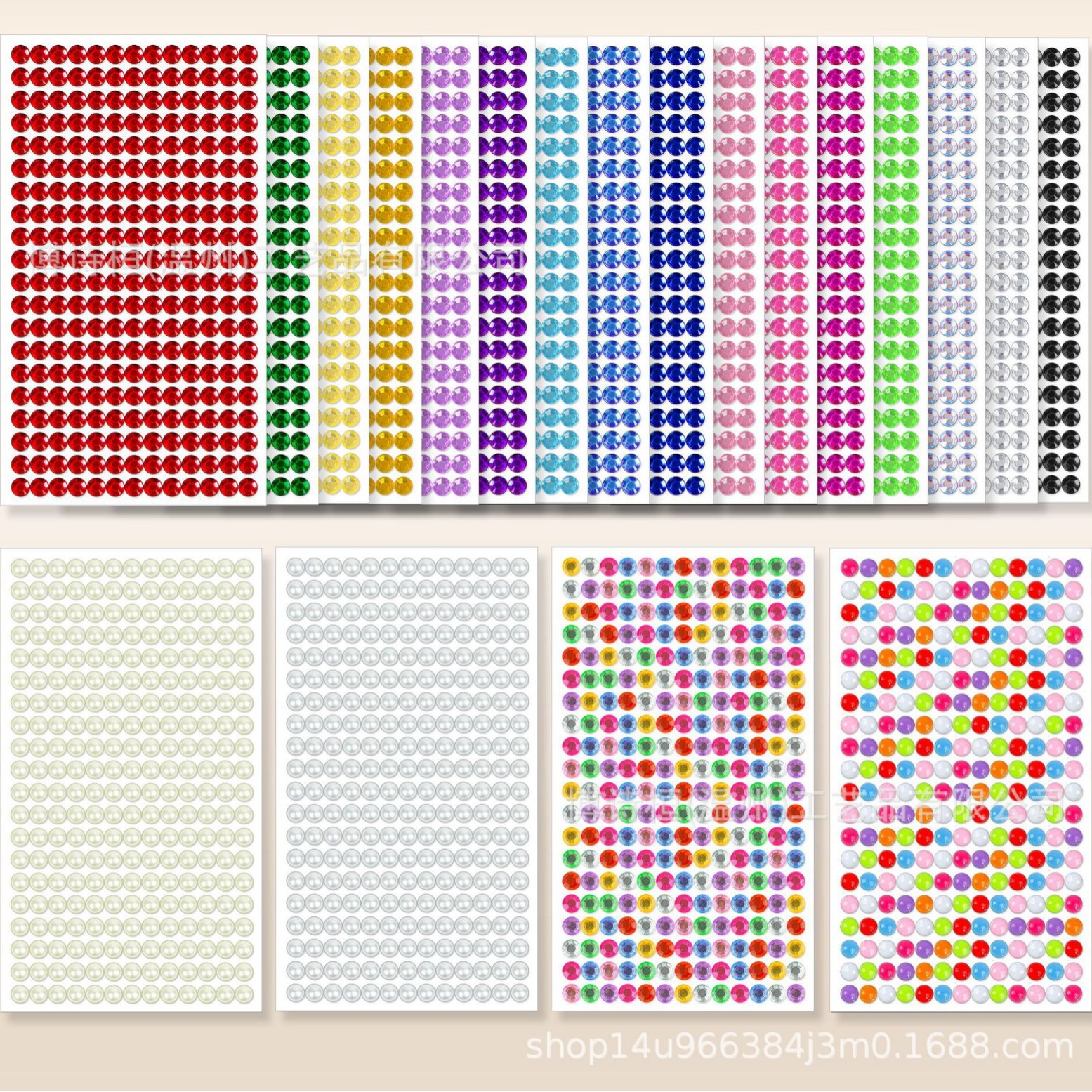 Детские DIY игрушки, декоративные кристаллы, наклейки с жемчугом, для мобильных телефонов, альбомов, блокнотов