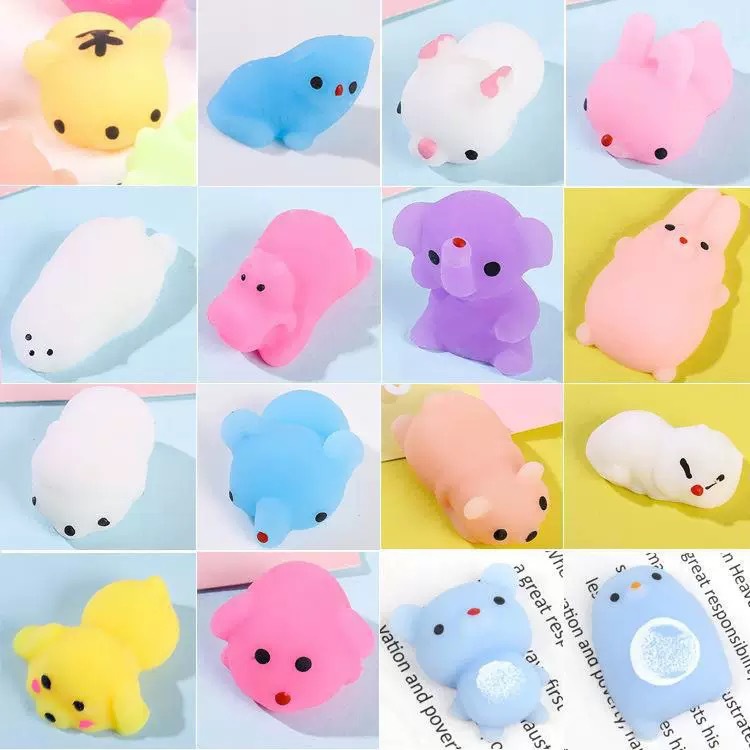Super Cute Little Animal Dumplings, Pinch Tpr Toys, Pinch Music, Cute Little Animals to Relieve Stress and Vent, Small Dumplings for People