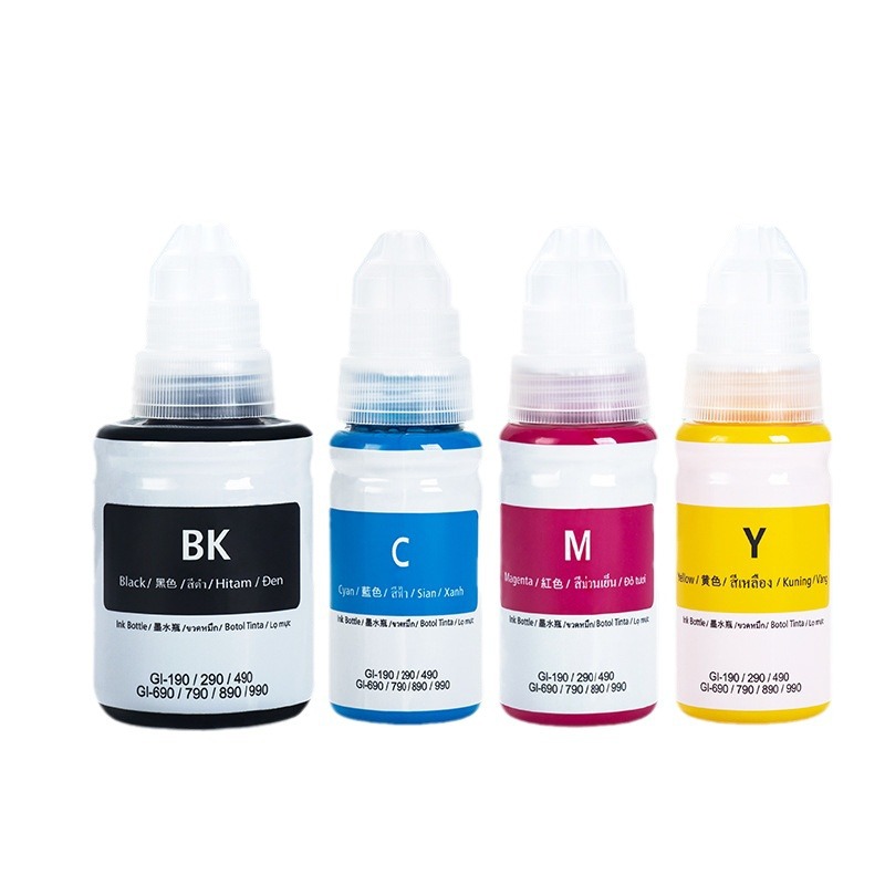 Batch Canon Gi490 Printer Ink Gi190/290/390/590/990 Printer Special 790 Ink