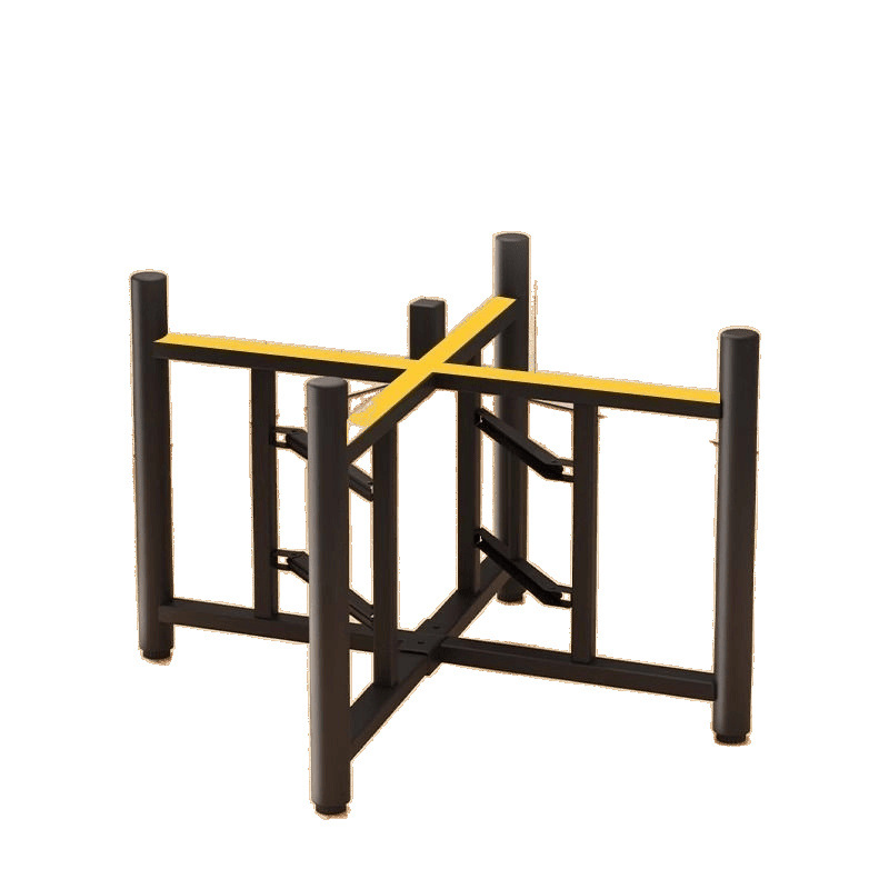 New Chinese Style Solid Wood Dining Table and Chairs, New Round Table, Household Small Apartment Dining Table, Retro Rotating Plate Round Table Panel