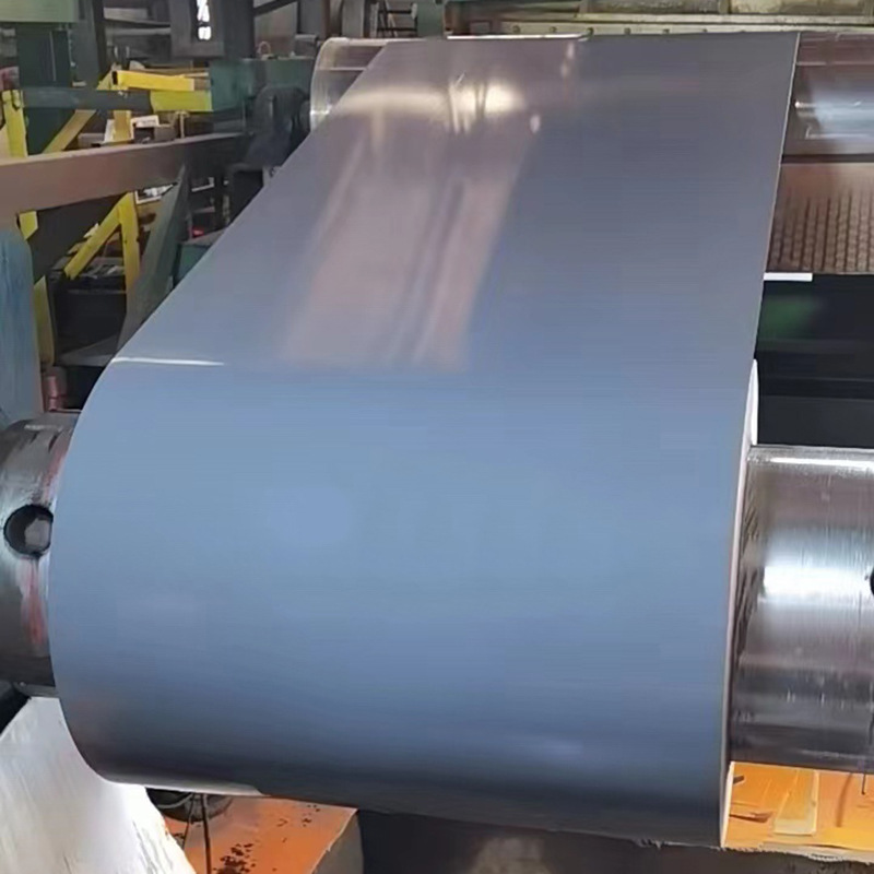 Blue Coated Steel Roll, Blue Iron Sheet for Construction Sites, Galvanized Color Steel Plate, Single-Layer Pressure Corrugated Plate Shandong
