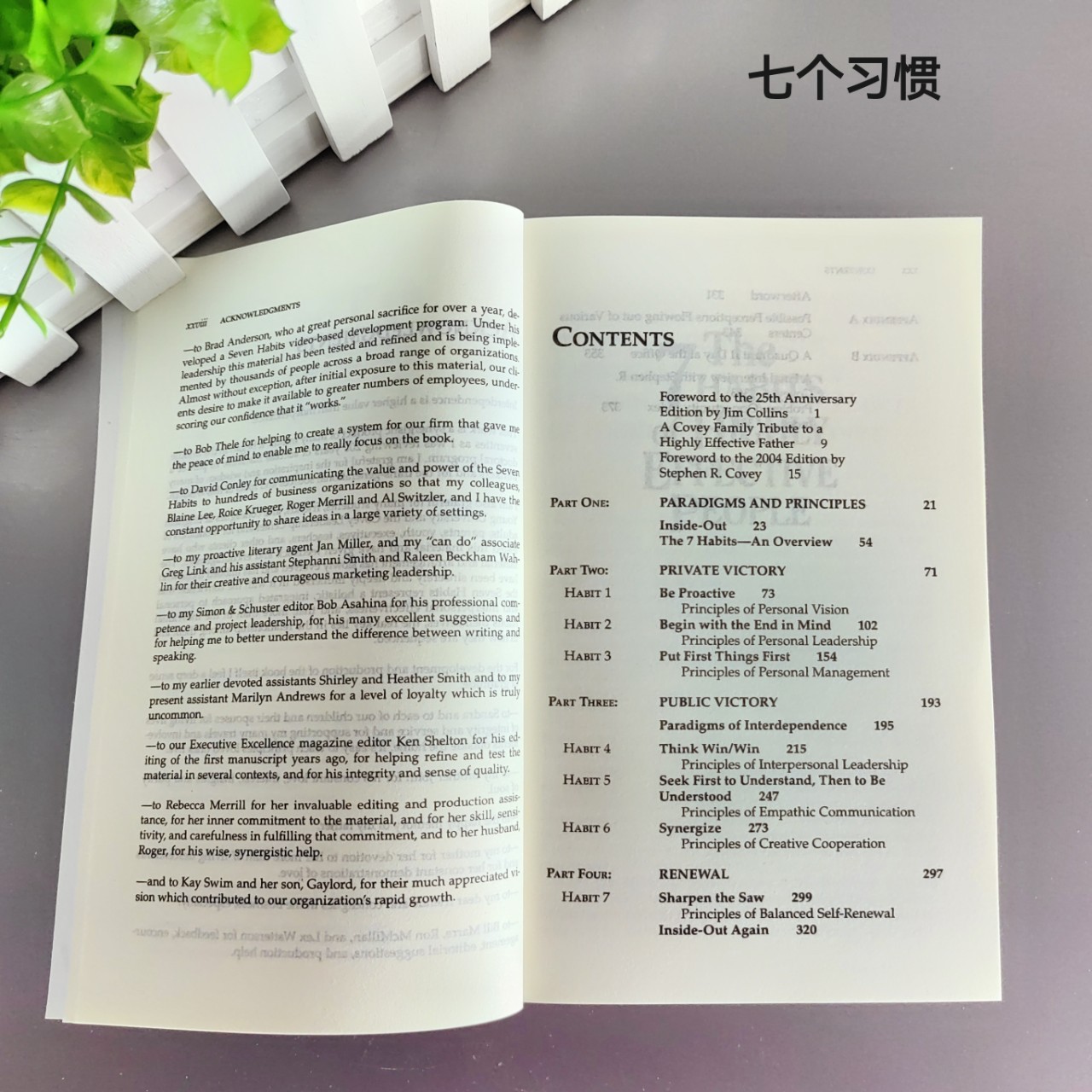 The 7 Habits of Highly Effective People English Version the 7 Habits of Highly Effective