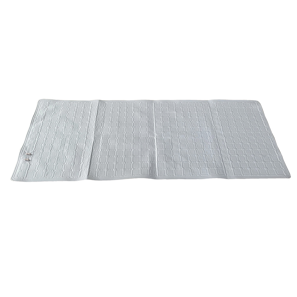 In stock supply PVC fitted nylon cloth constant temperature water mattress cold and warm water circulation water mattress water heating blanket