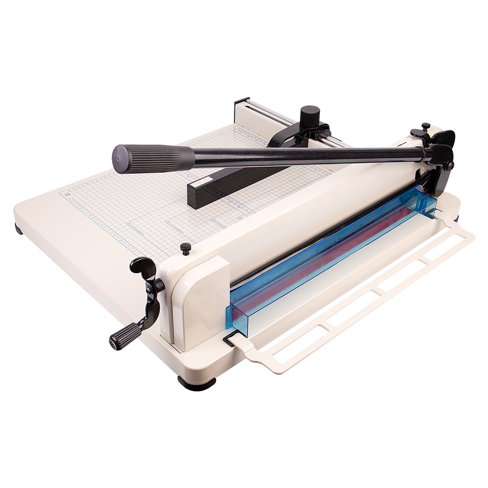 858a3 thick-layer paper cutter 40MM manual desktop paper cutter neutral English heavy-duty paper cutter