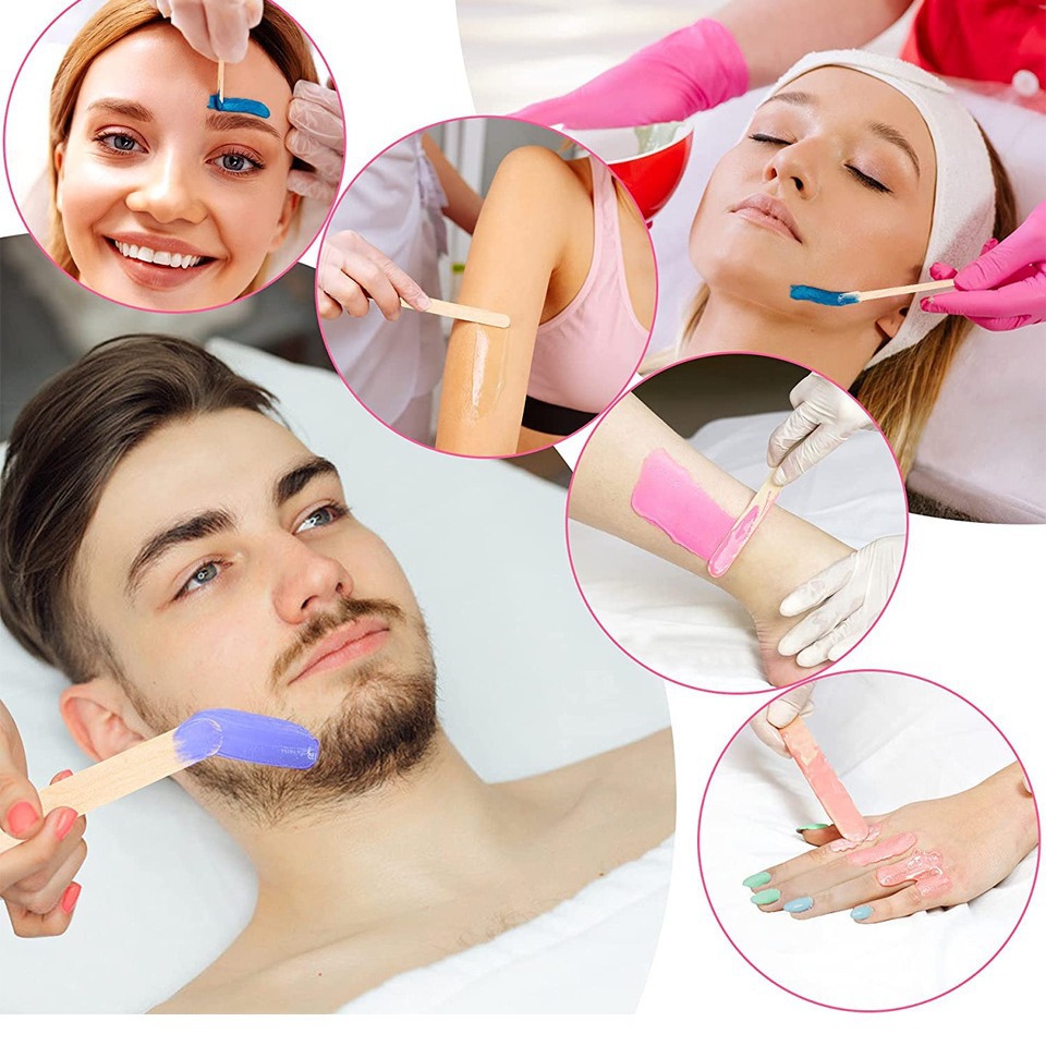 Cross-border new beauty care depilatory wax pot foldable silicone non-stick pan easy to clean heating machine wax melting pot