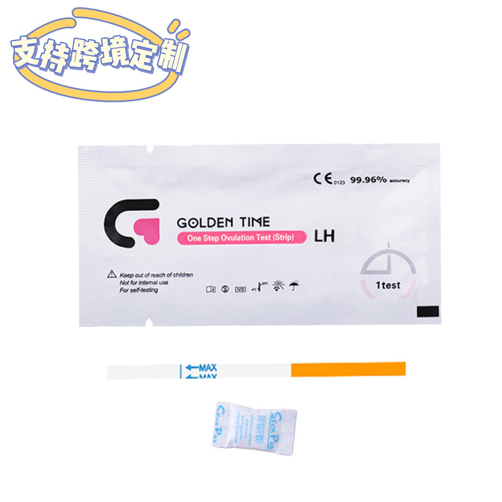 Прямые продажи, тестовые полоски Golden Time для овуляции (LH), 1 полоска/пакет