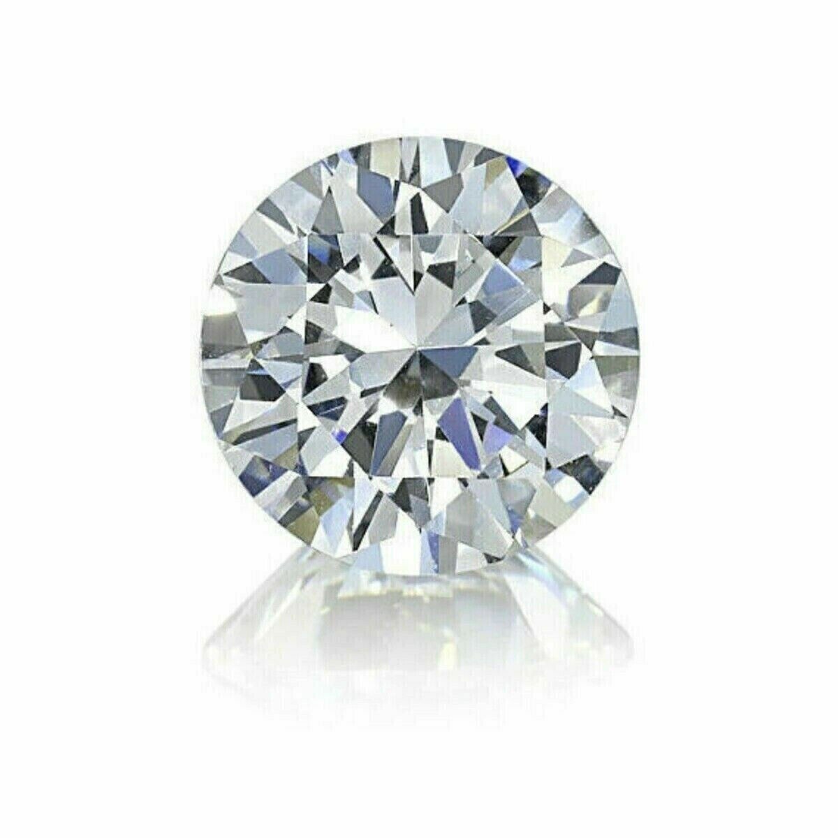 One Carat Hpht Laboratory Cultivated Diamond Round Loose Stone D Color Ring Face Diamond Can Be Processed with K Gold Platinum Ring