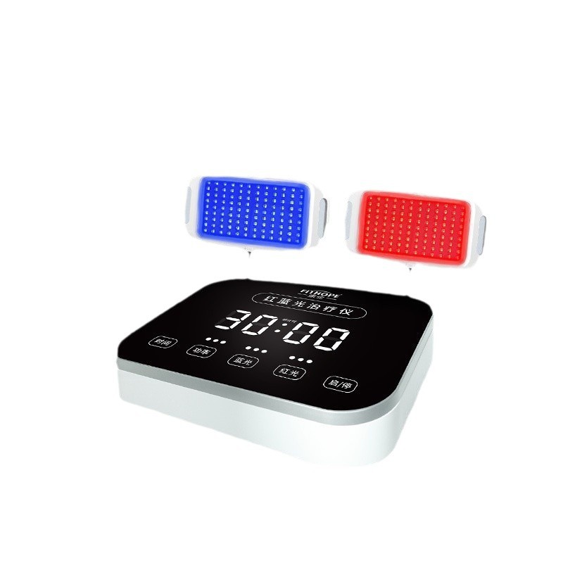 Factory Wholesale Experience Store Kangqi Double Large Version Red and Blue Light Lumbar Shoulder and Neck Pain Medical Equipment Agent Franchise