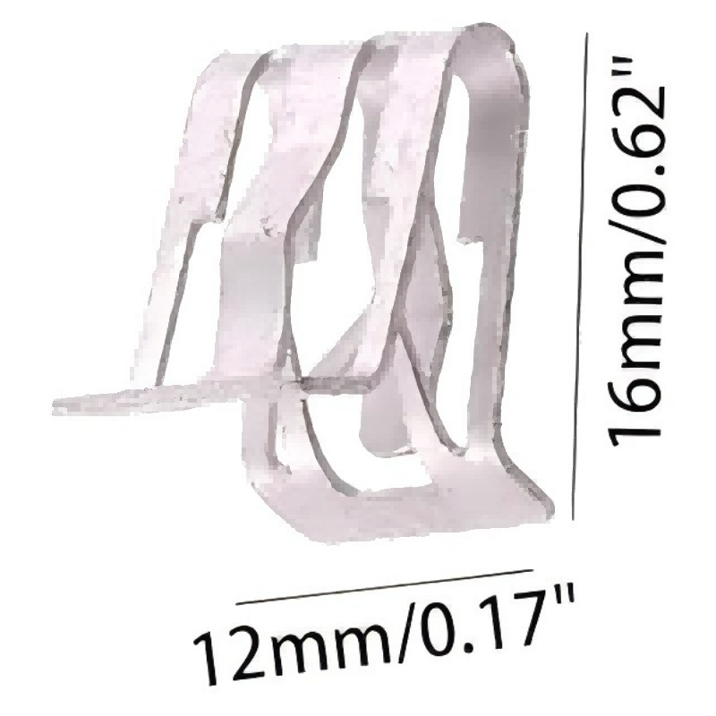 Universal Car Dashboard Buckle, Central Control Panel Buckle, Seat Buckle, Metal Buckle, Stamping Parts