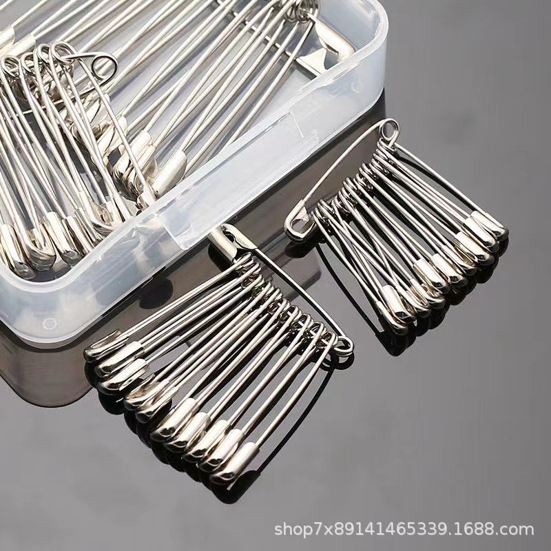 Factory direct pin safety pin galvanized multi-size clothing tag insurance metal insurance pin