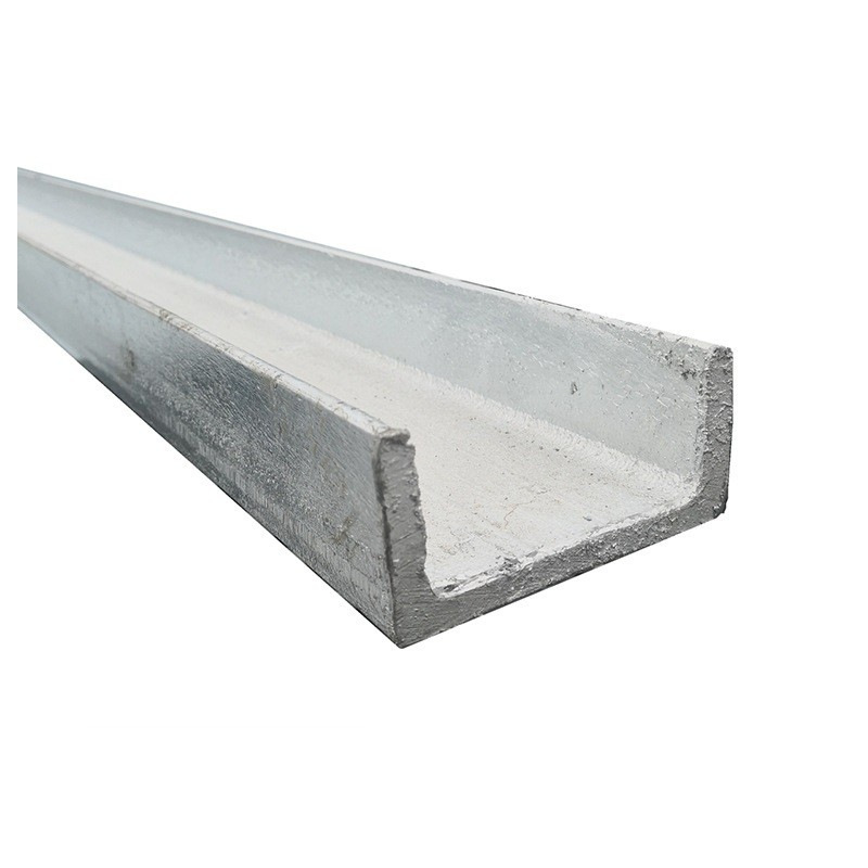 U-Shaped Steel Source Factory Are Affordable and Complete Specifications. Construction Engineering Anti-Corrosion Trough Steel Curtain Wall Hot-Dip Galvanized Trough Steel
