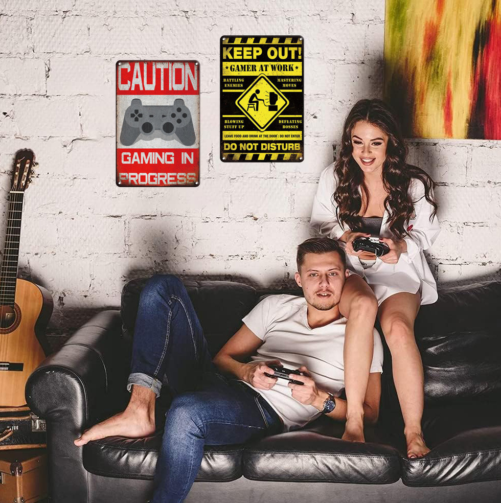 Cross-Border Retro Nostalgic Iron Painting Wall Decoration Wall Decoration Slogan Iron Painting Decorative Plaque Metal Crafts Sign