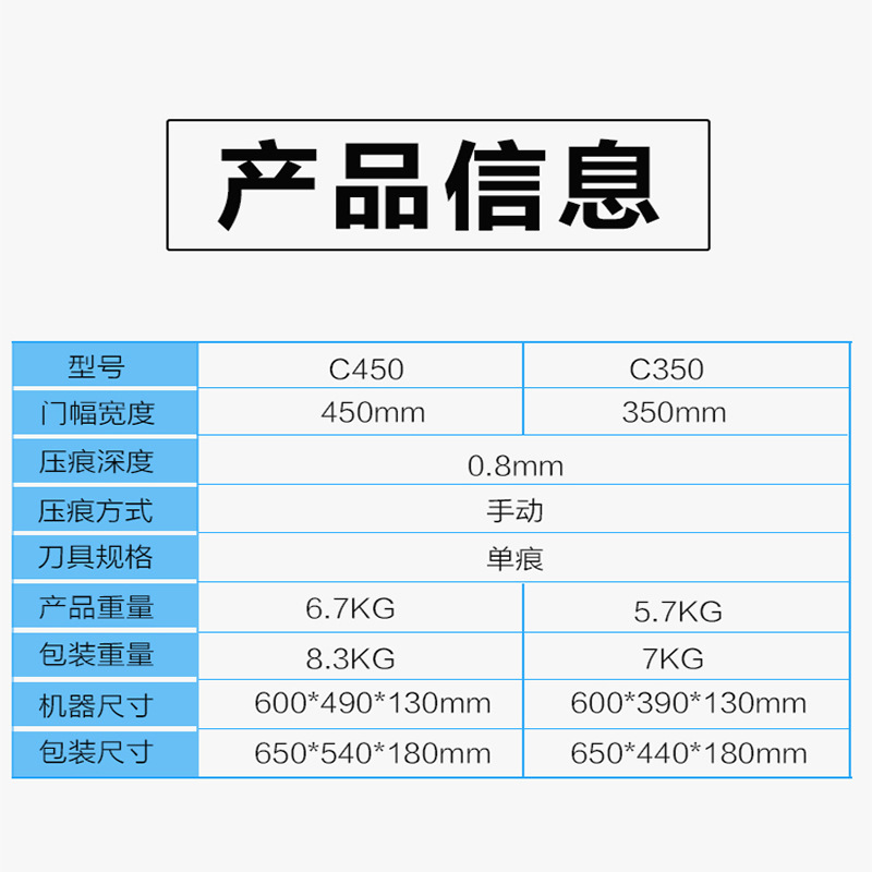 350 CreAsing MAchine MAnuAl A3+ SmAll Business CArd Photo Greeting CArd Color PAge CreAsing PAper PAge MAchine CreAse MAchine FoldAbleing