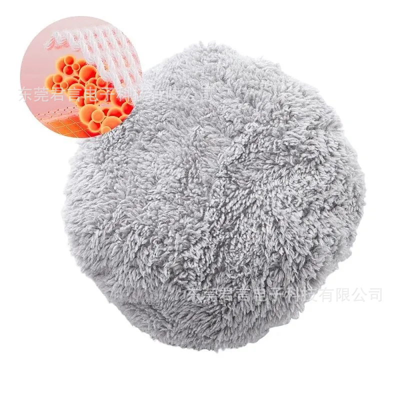 Foreign Trade Cross-Border Window Cleaning Robot Special Cleaning Cloth Window Cleaning Machine Accessories Rag Coral Velvet