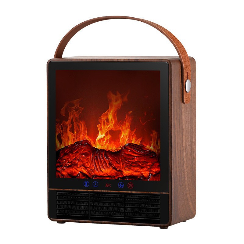 Camel Instant Heater Simulated Flame Indoor Heater Intelligent Voice Home Fireplace Energy-Saving Model