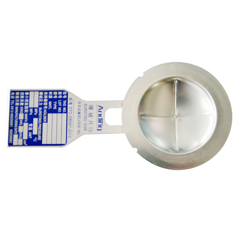 Groove type rupture disk production Custom reverse arch engraved groove type rupture disk (YCGA) rupture disk for dust collector