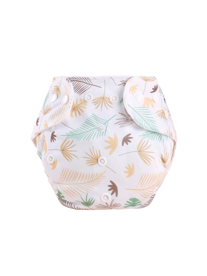 New 0-1.5 years old baby newborn printed snap button diaper pants baby cloth diaper pants baby diaper pants