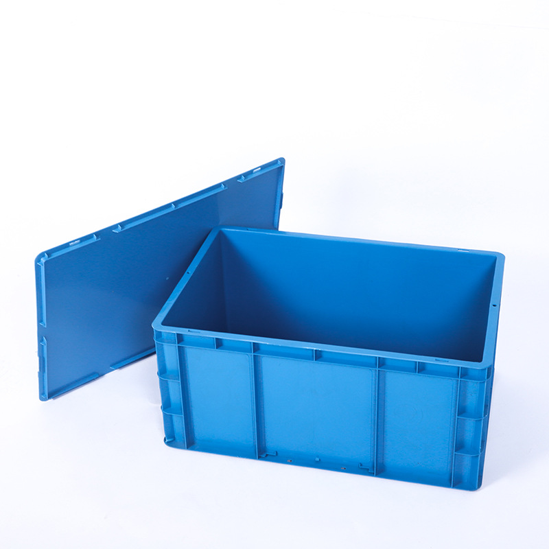 Plastic Box Gray Box Eu Logistics Box Reinforced Bottom Plastic Box Automotive Industry Professional Plastic Box Durable Parts