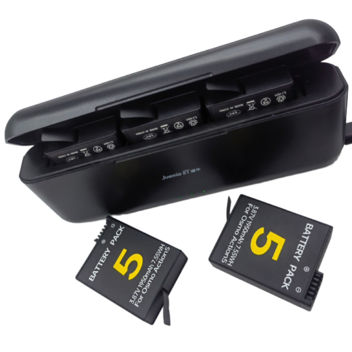 Suitable for Djaction5Pro/4/3/360 Battery Charging Compartment/Charger/Three-Cell Charging Box/Charging