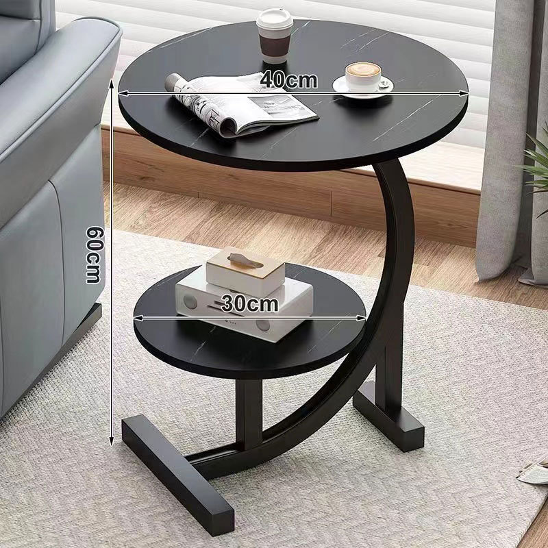 Simple Small Table Bedroom Bedside Sofa Coffee Table Bedside Living Room Home Storage Rack Balcony Side Table