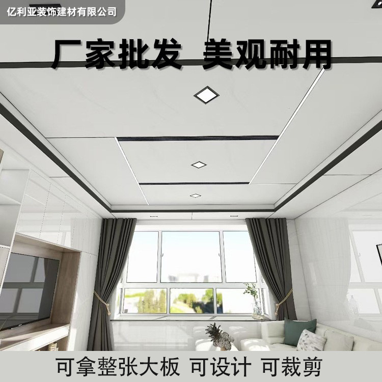 Сотовая большая панель интегрированный потолок фабрика оптовая гостиная спальня потолок кухня туалет алюминиевый замок полный комплект аксессуаров