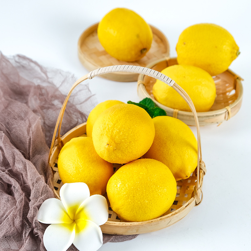 [Minimum Batch of 0.5kg] Anyue Yellow Lemon, Fresh Skin, Thin Skin, Juicy, Sour and Refreshing, 12 Levels, Multiple Specifications, Large Quantity, Large Quantity, Origin