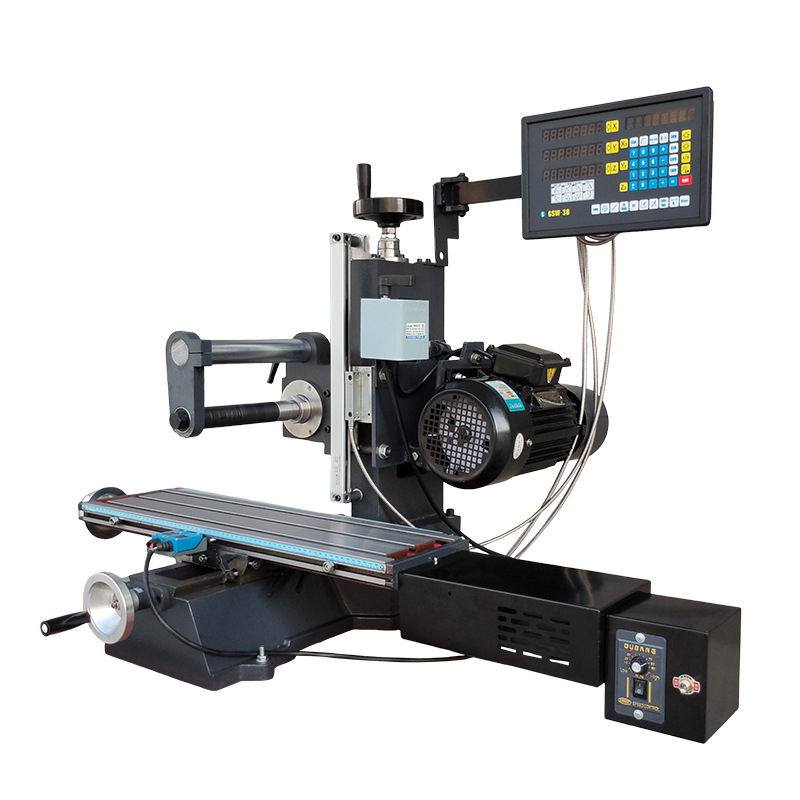 QM-WX8160 small household milling machine integrated desktop plane milling keyway machine metal processing equipment