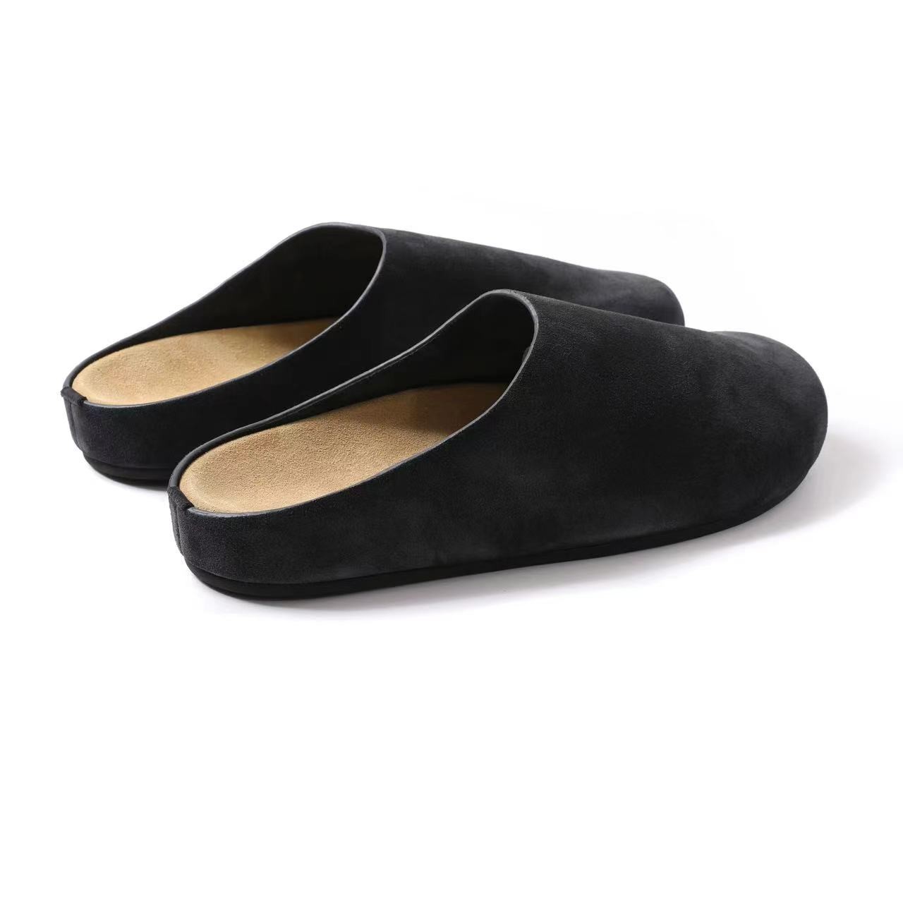 Men's and Women's Outer Wear Baotou Birkenstock Shoes for Women Spring & Fall 2025 Thick-Soled Slippers One-Leg Casual Birkenstock Slippers for Women