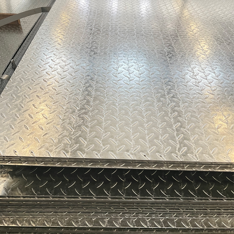Pattern Steel Plate Manufacturer Hq235B Hot-Dip Galvanized Pattern Plate Stair Step Pattern Iron Plate Stainless Steel Anti-Slip Steel Plate