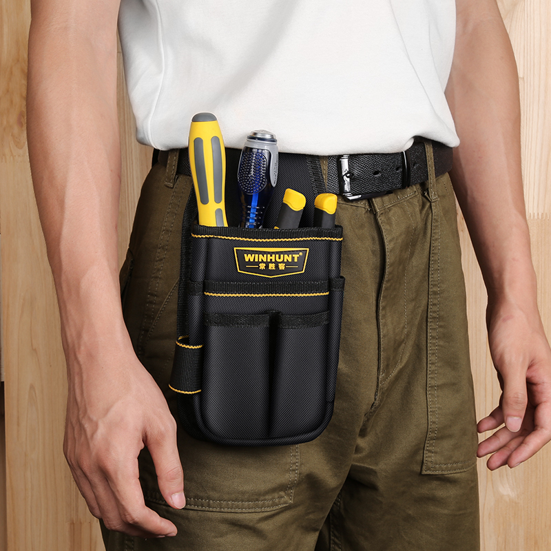 Многофункциональная сумка для инструментов, маленькая канвасная сумка для электриков, сумка для электроинструментов для строительных площадок