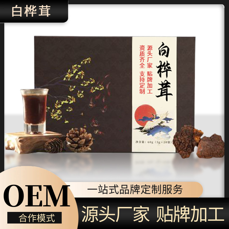 Chaga Series Products Oem Oem Processing Factory Chaga Lactobacillus Solid Beverage Processing Cooperation