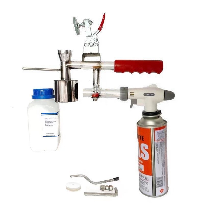 Oxalic acid mite remover portable mite remover atomizer beekeeping fumigator mite treatment tool thickened copper cooking pot classic