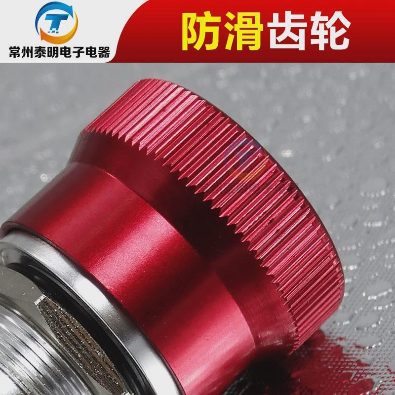 Yijia Metal Stainless Steel Elevator Emergency Stop Button Switch 19mm Emergency Stop Fault Gq19-11Zs Self-Locking