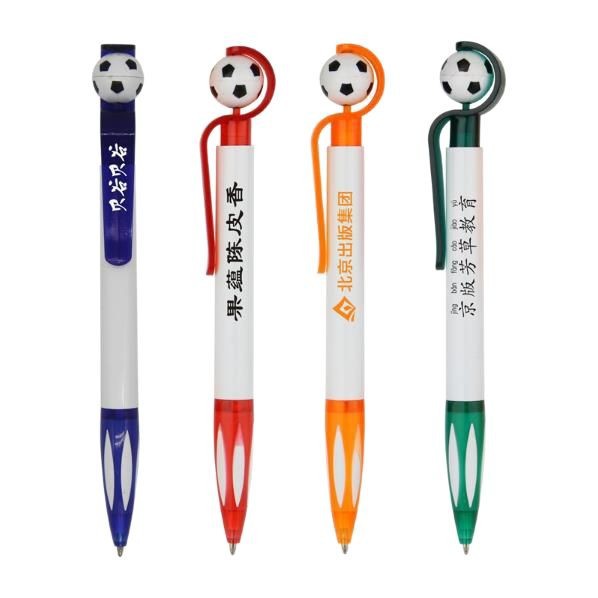 Best-Selling Football Ballpoint Pen Rotating Pen Press Ballpoint Pen Advertising Pen Promotional Office Pen Advertising Pen Logo