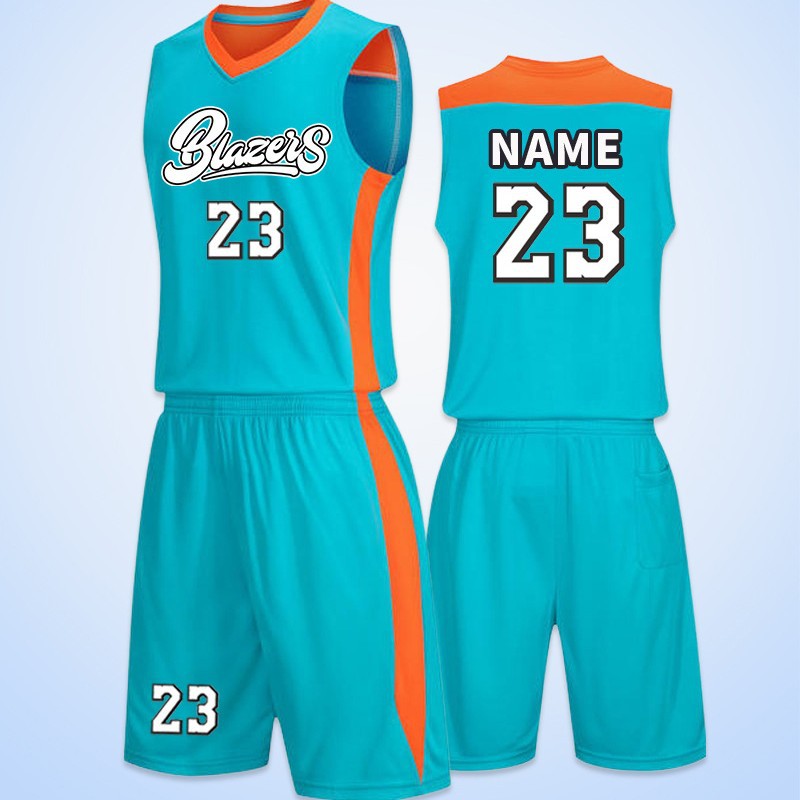 Summer Children's Basketball Clothes suit Men's Quick-Dry Student Competition Team Clothes Printing Quick-Dry Breathable Sports Vest Jersey