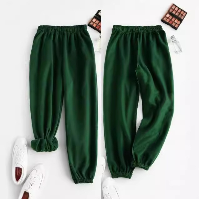 Autumn 2024 New European and American Cross-border Foreign Trade Amazon Women's Home Loose Leisure Sports Leg Pants in stock