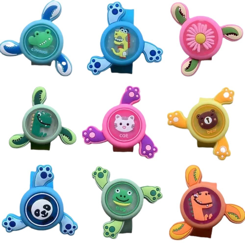 Children's Flash Mosquito Repellent Bracelet Rotating Snap Ring Anti-Mosquito Bite Handy Gadget Anti-Mosquito Watch Summer Stall Gift