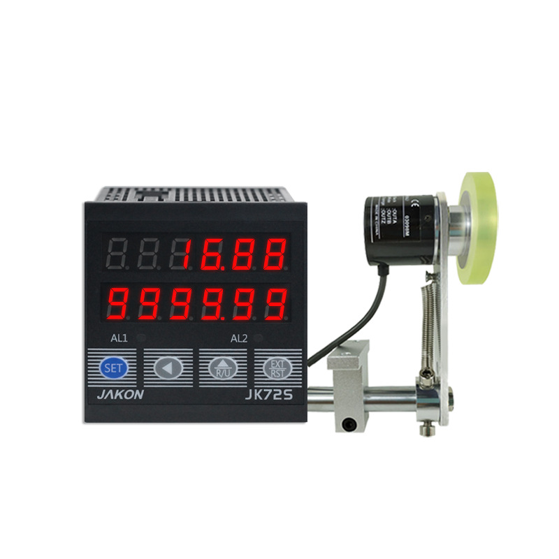 Meter Meter Meter Electronic Digital Display Roller Type High Precision Encoder Controller Length Counter Edge Banding Machine Meter Meter